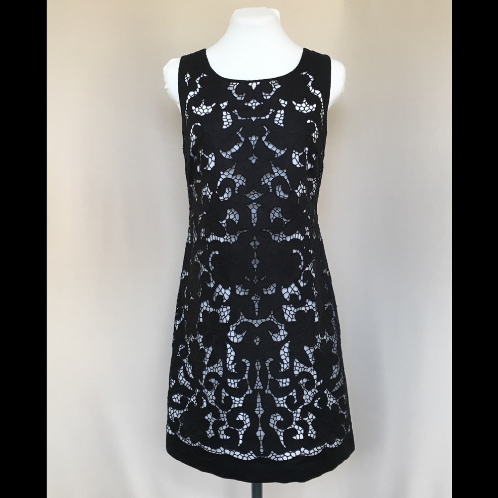 Kate Spade Linen Lace Dress Size 2